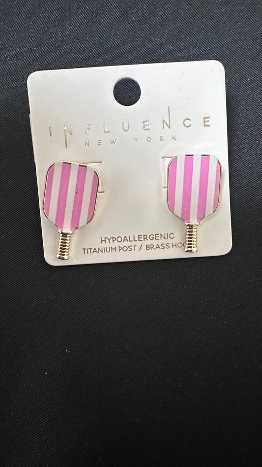 The Pickleball Stripe Earrings