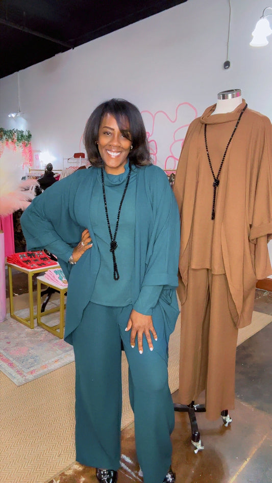 The Claire 3-Piece Set (Teal)