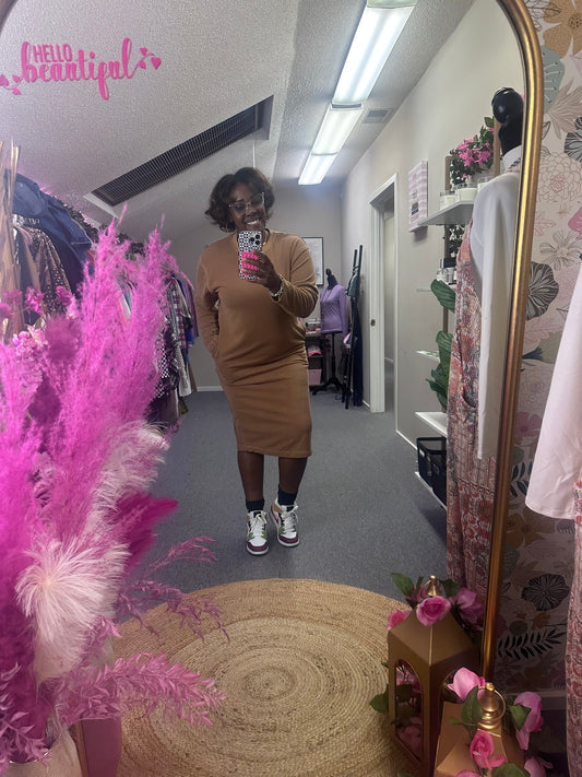 The Sweatshirt Dress