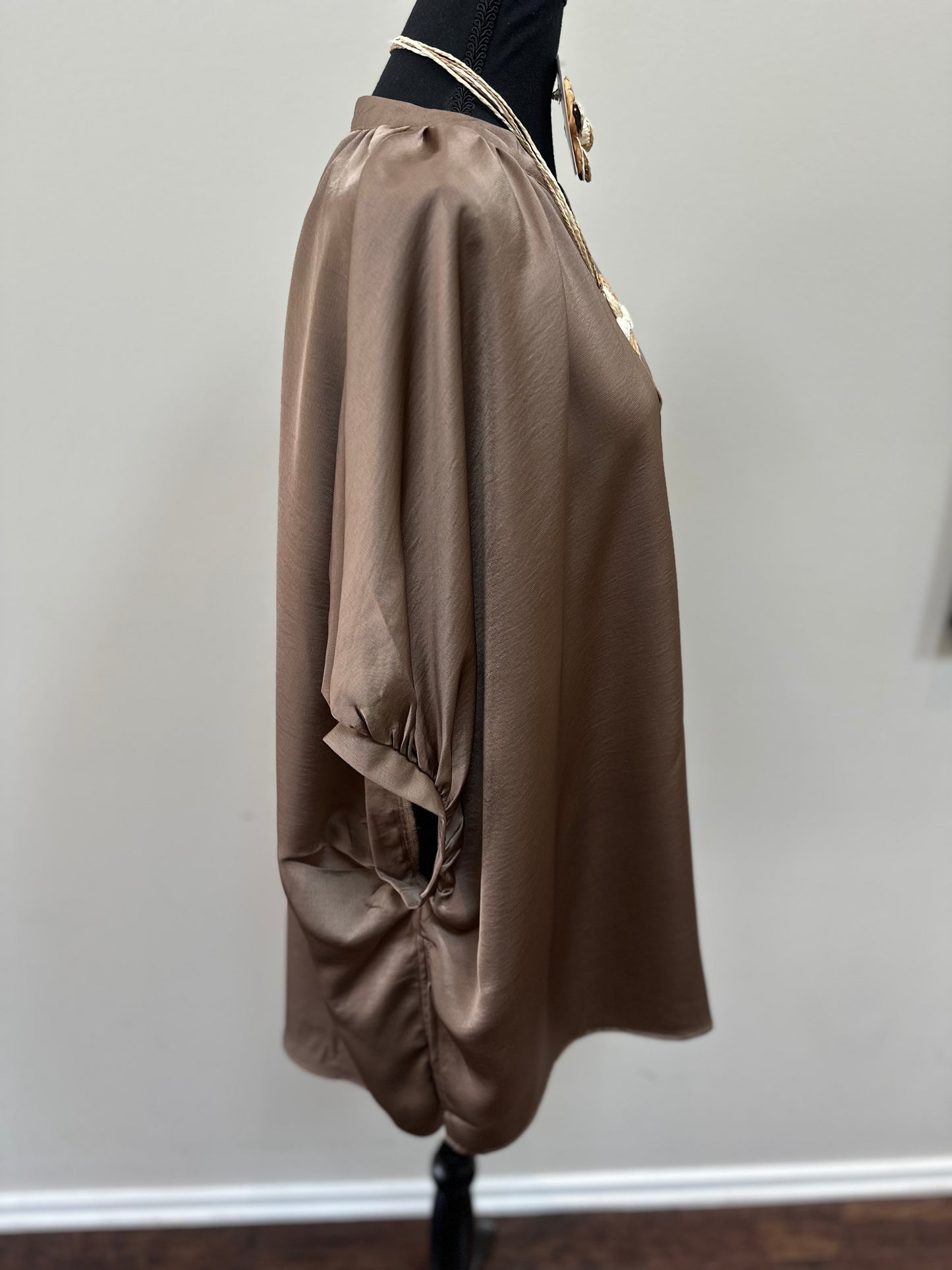 The Satin Curves Blouse