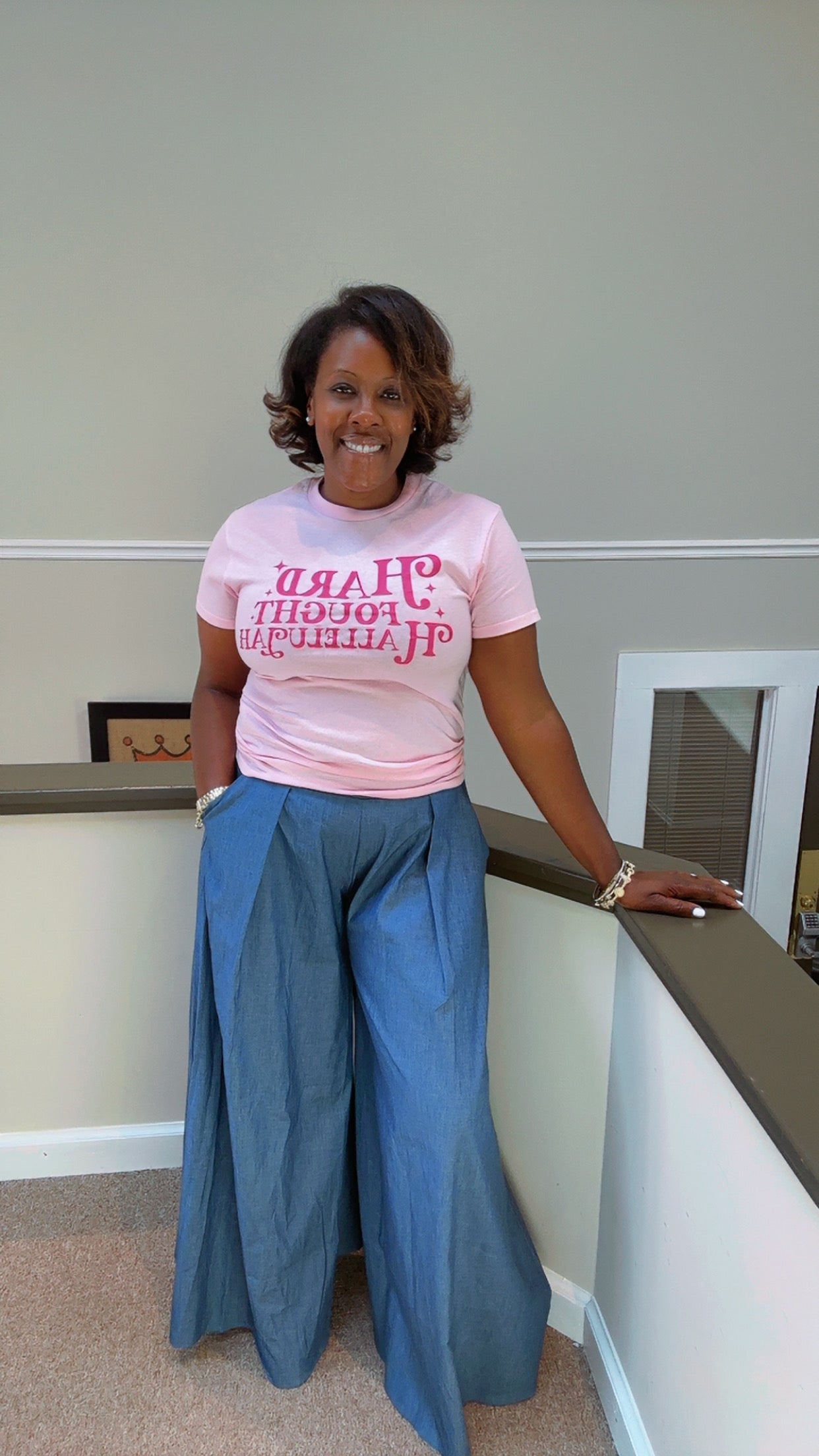 The Denim Palazzo Pants