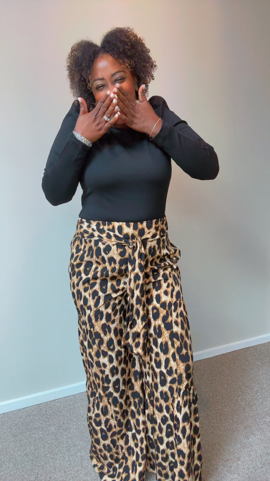 The Brooke Leopard Pants