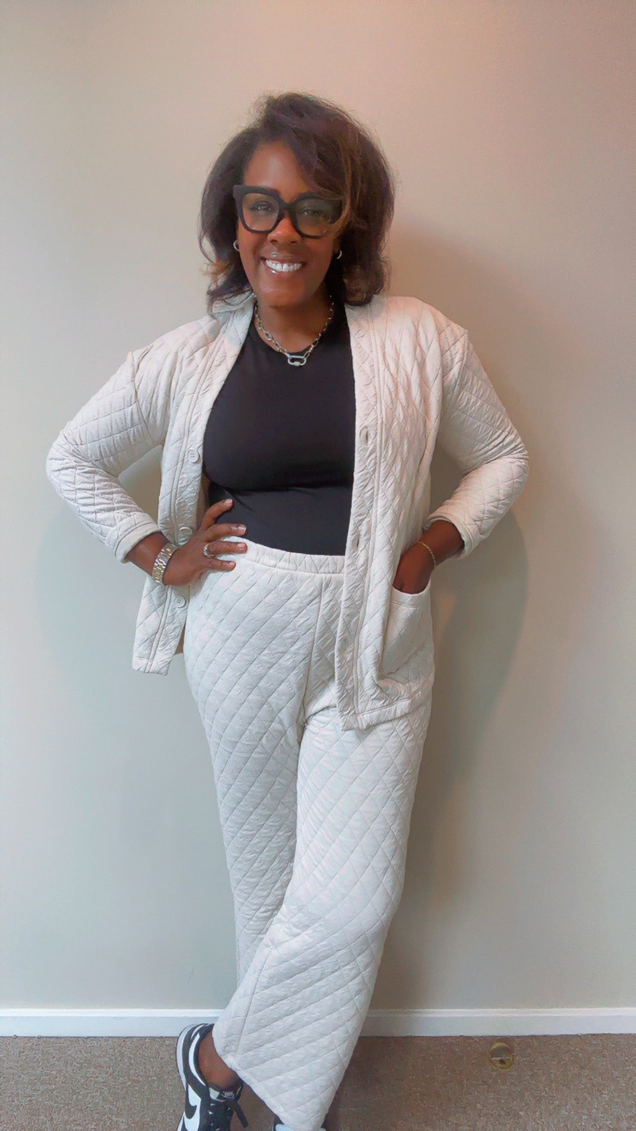 The Jasmine Quilted Set