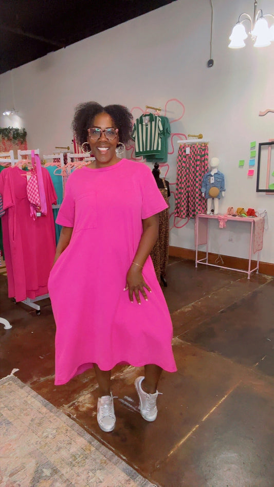 The Summers Coming Midi Dress