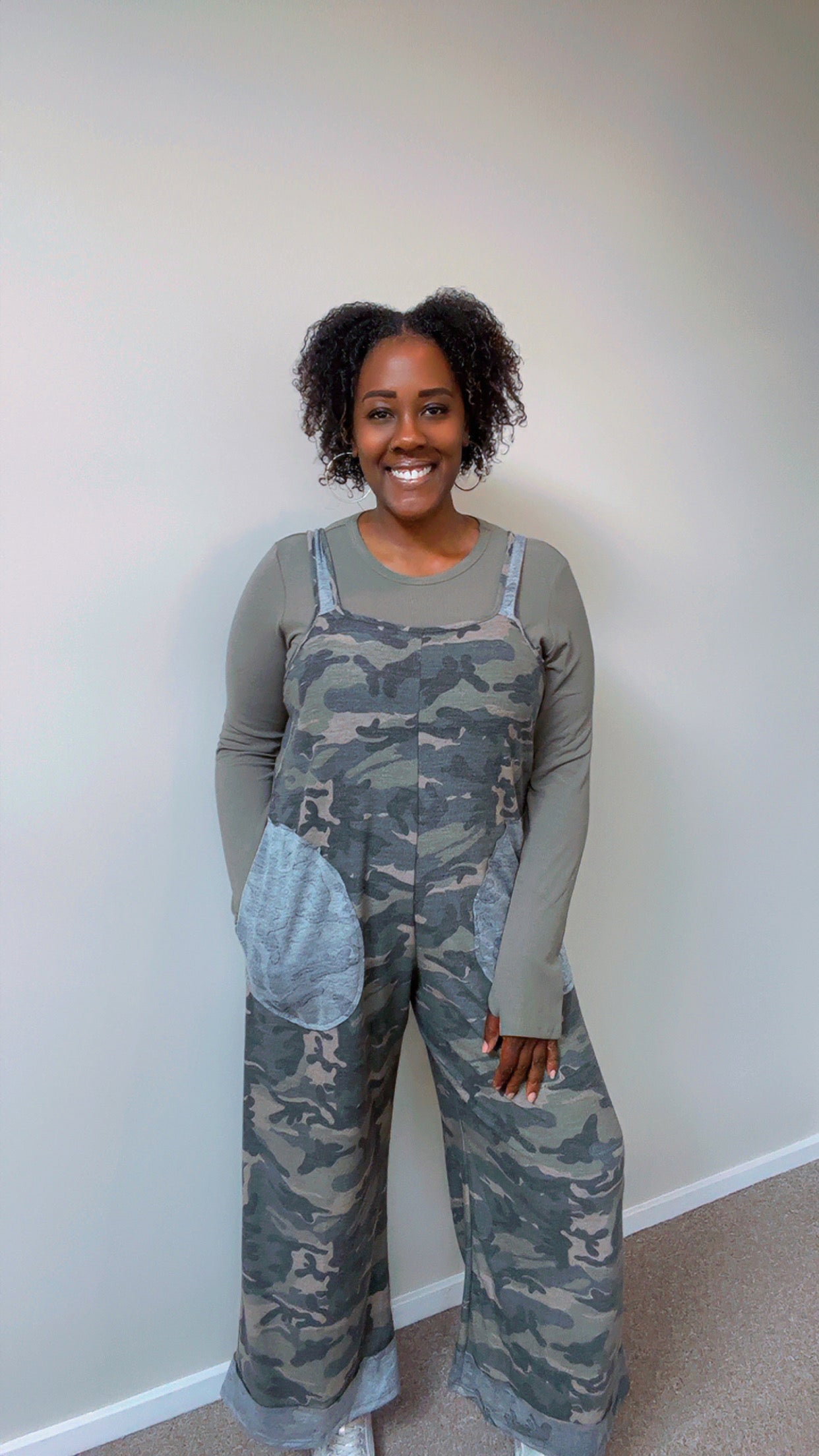 The Camo Girlie Jumpsuit