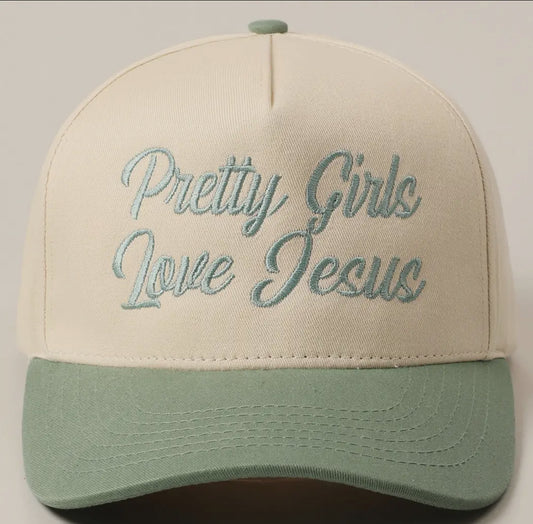 The Pretty Girls Love Jesus Hat