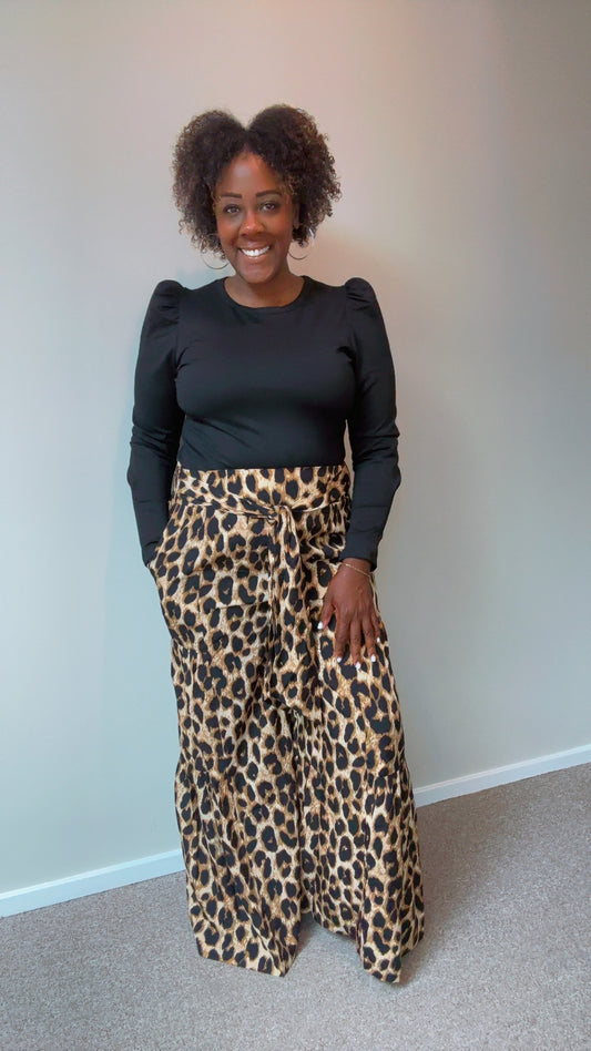 The Brooke Leopard Pants