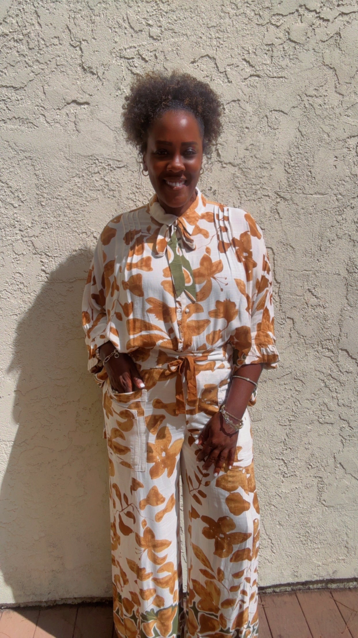 The Ruffled Leaf Blouse