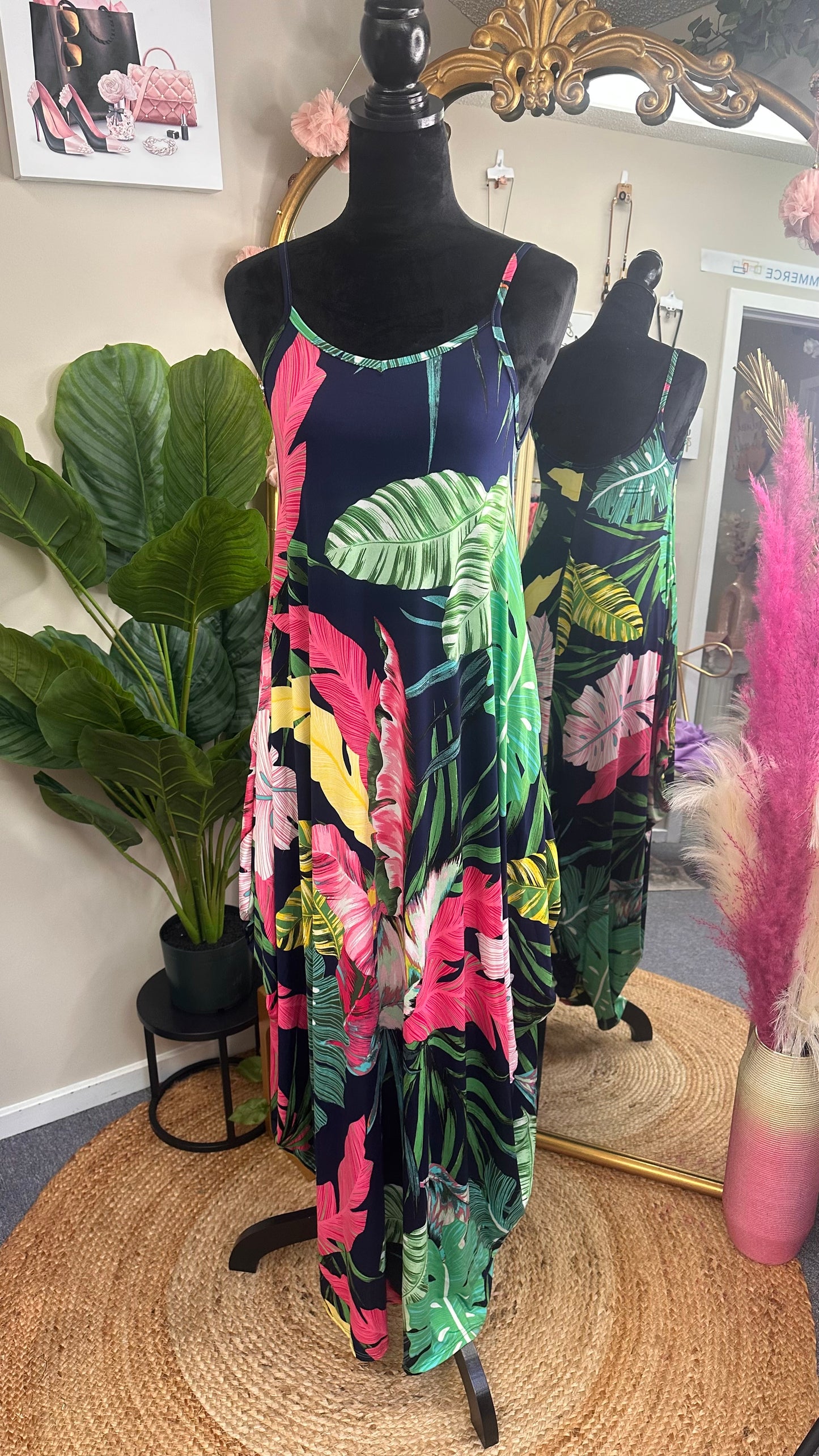 The Tropical Girl Maxi Dress