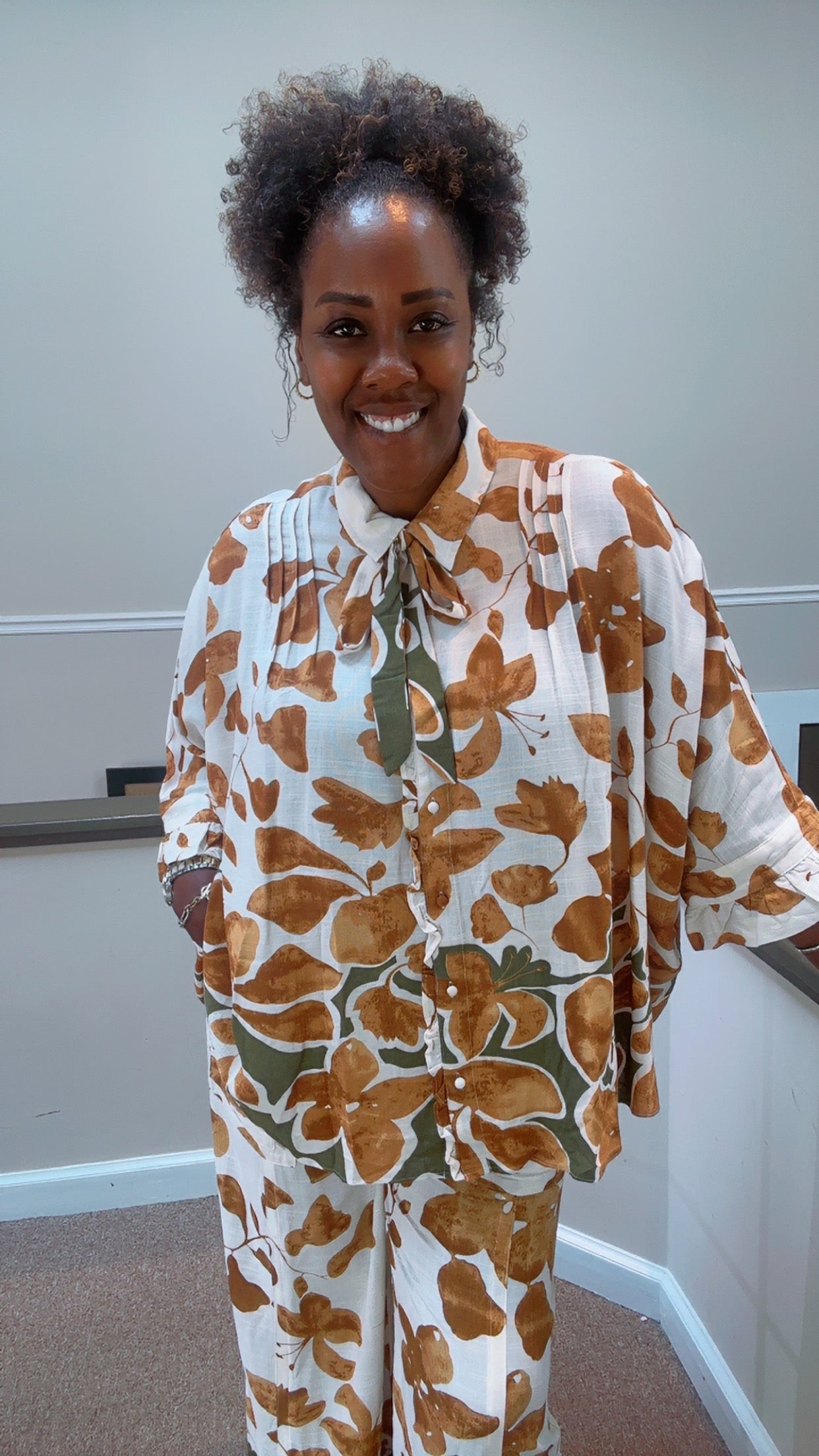 The Ruffled Leaf Blouse