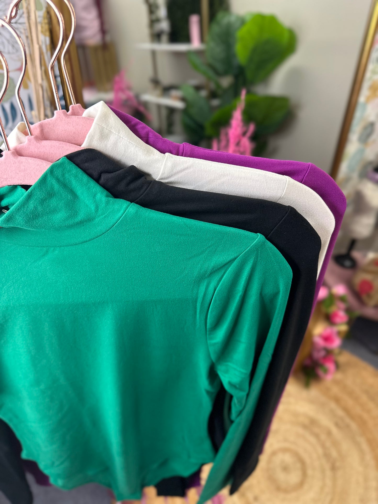 The Mock Neck Long Sleeve Bodysuit