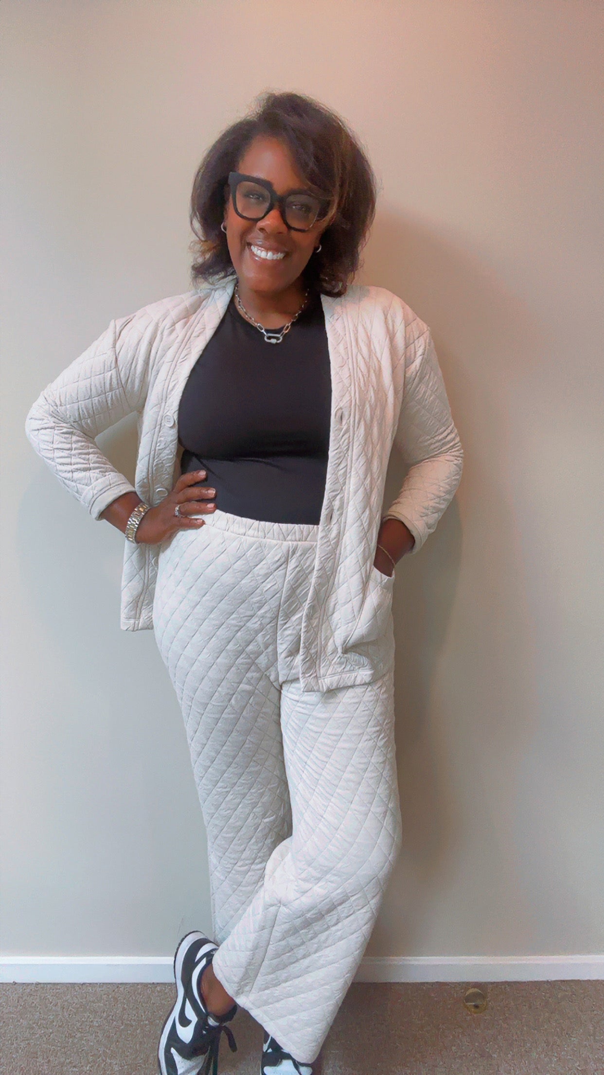The Jasmine Quilted Set