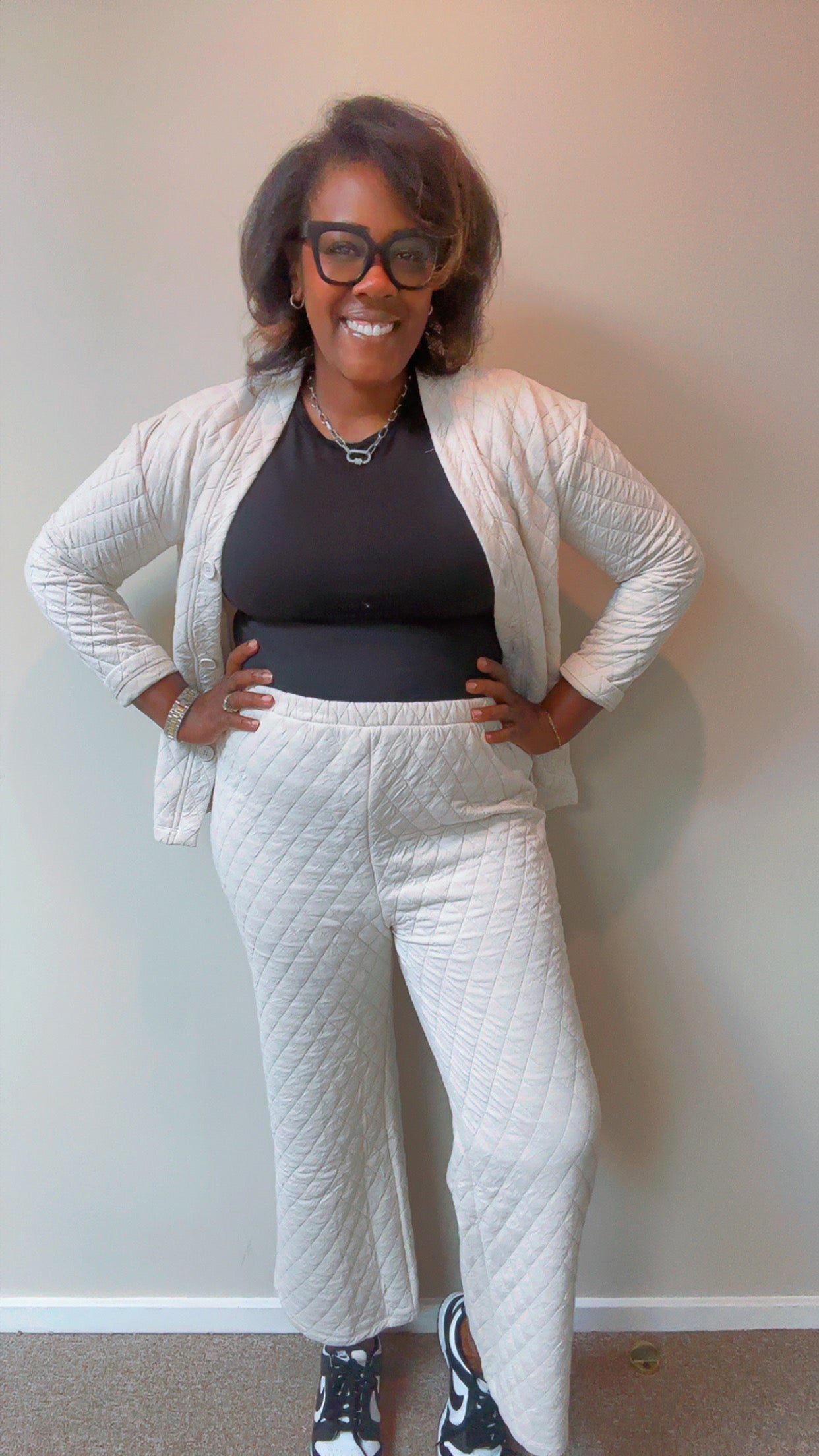The Jasmine Quilted Set