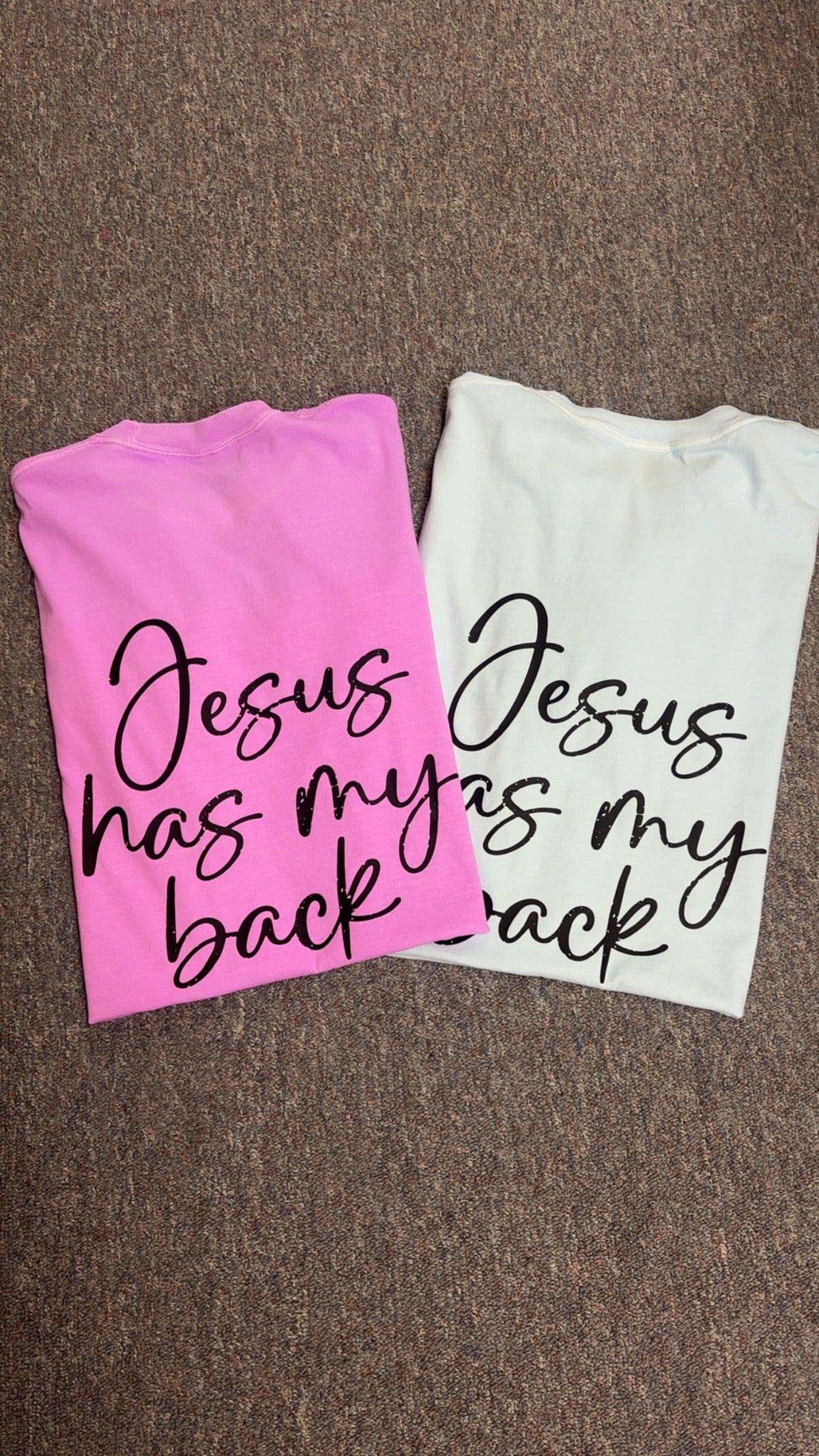 The Jesus Has My Back Tee