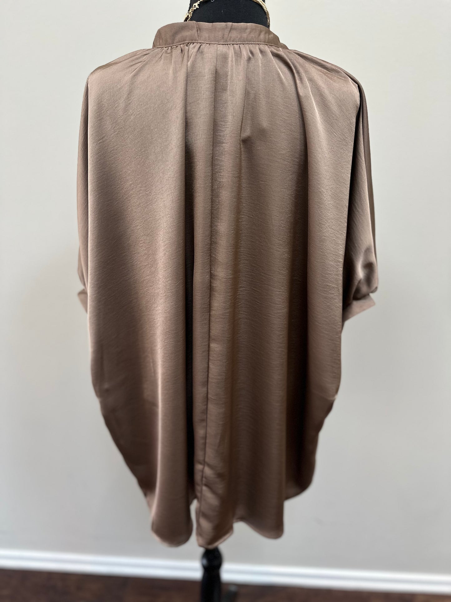 The Satin Curves Blouse