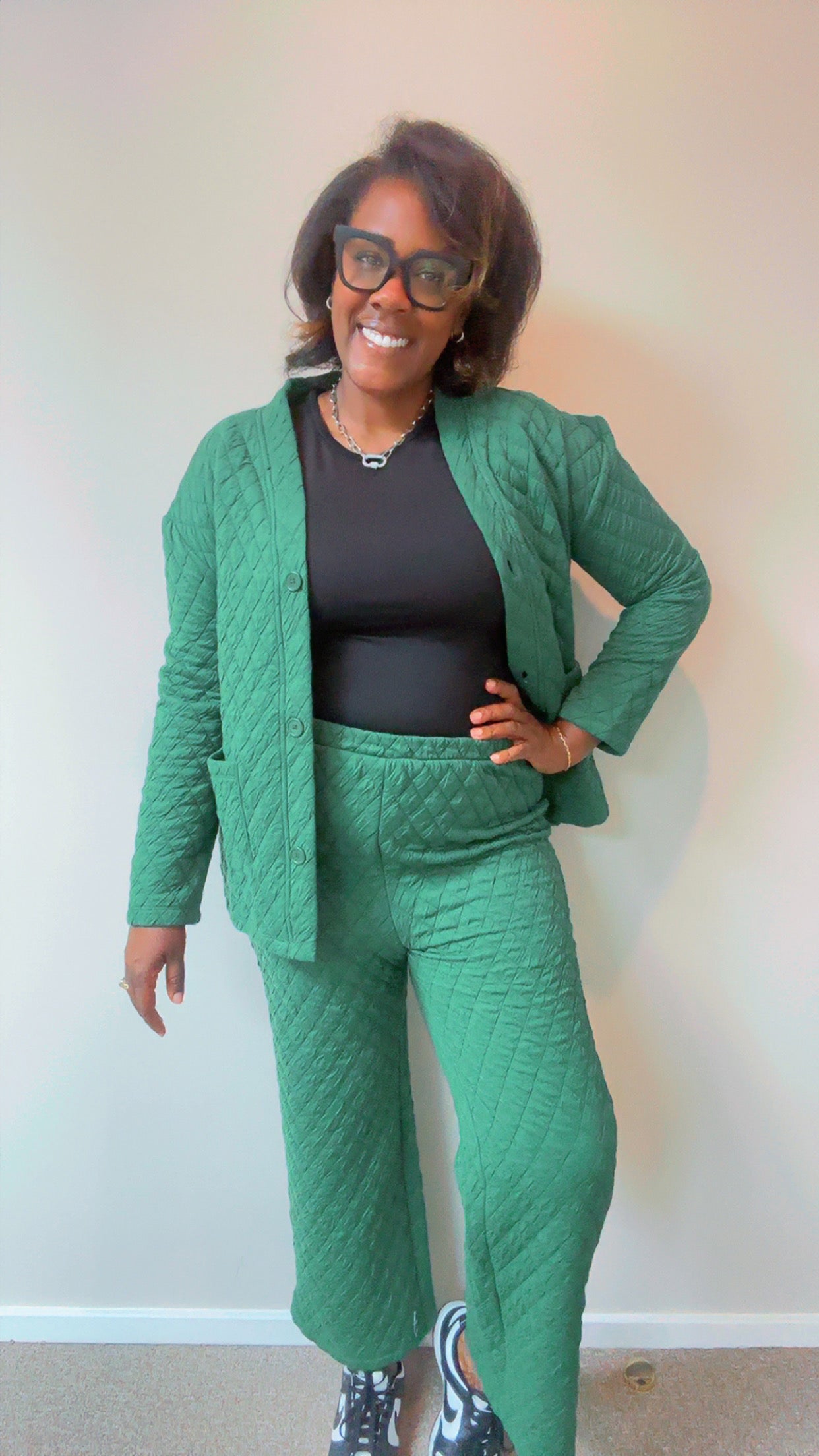 The Jasmine Quilted Set