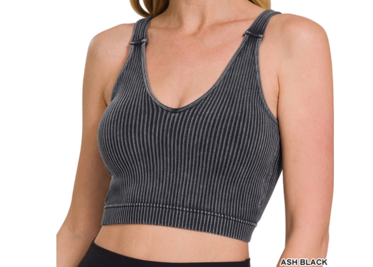 The Seamless Ribbed Bralette