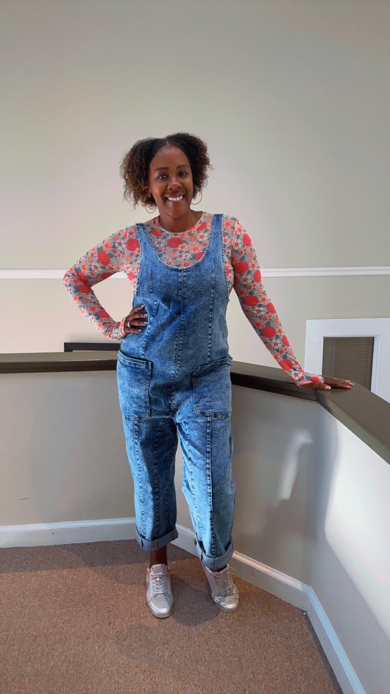 The Brittany Romper Overalls