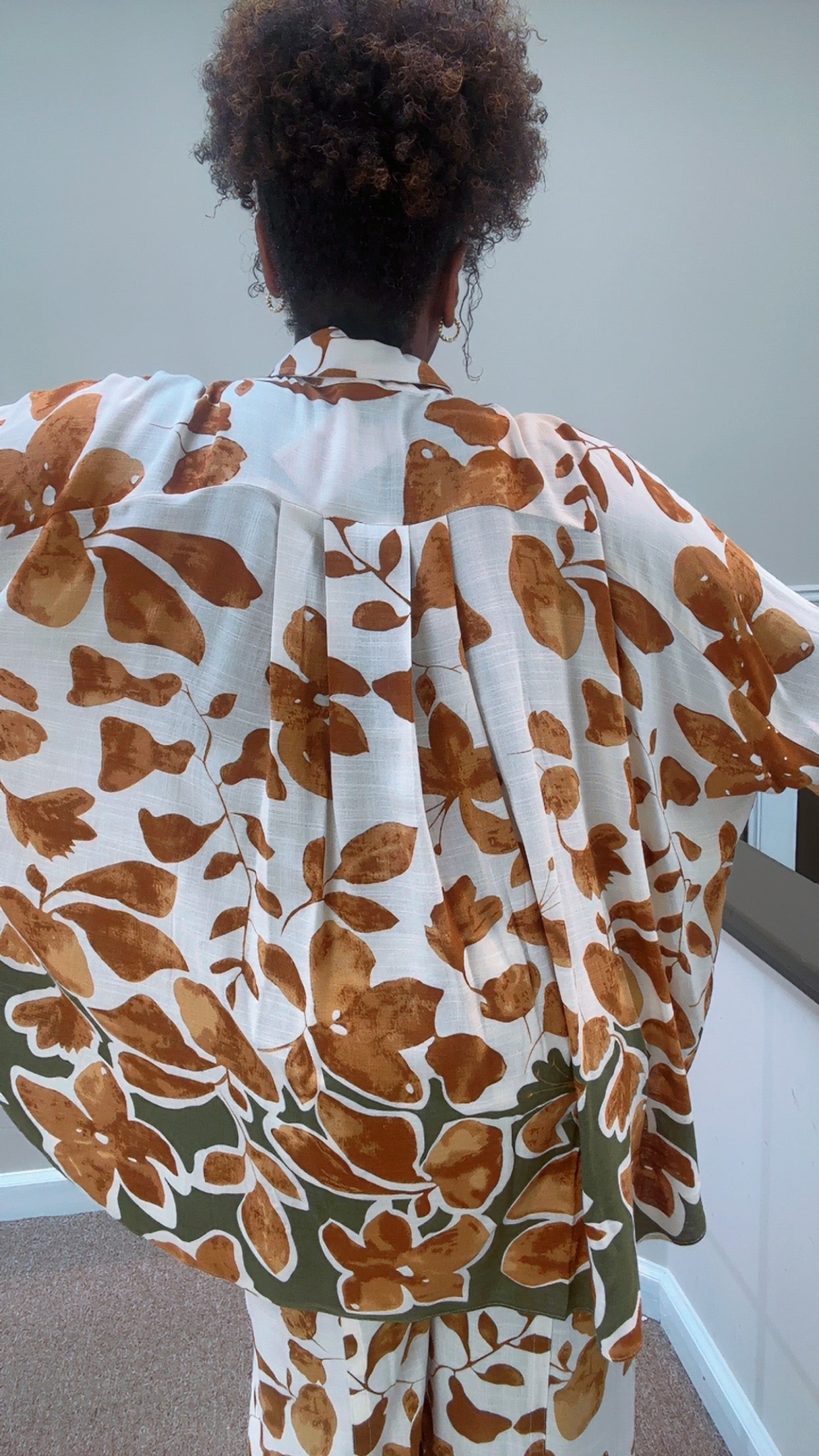 The Ruffled Leaf Blouse