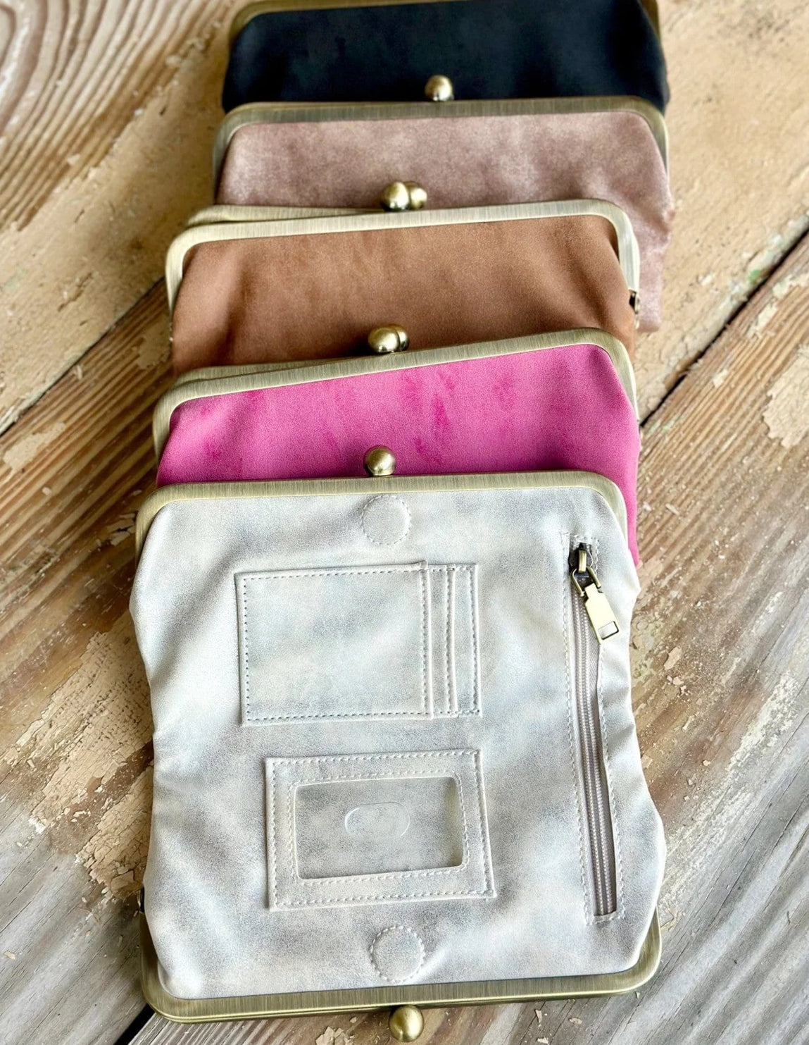 The Karen Kiss Lock Clutch