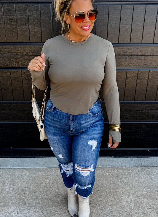 The Krista Ribbed Top