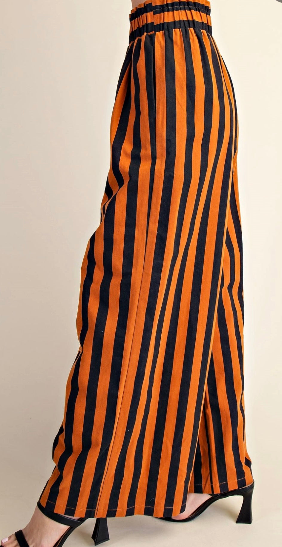 The Terri Striped Wide Leg Pants