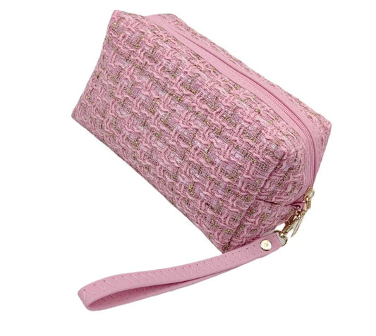 The Tweed Makeup bags