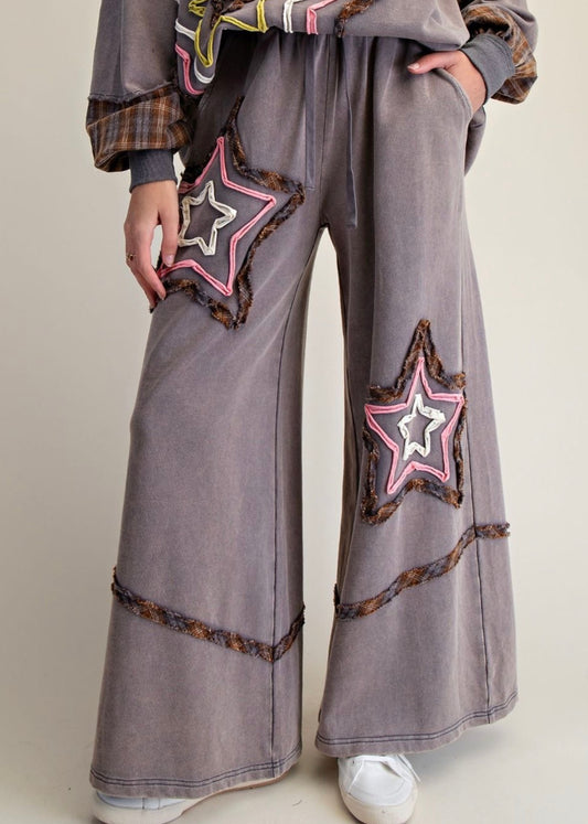 The Star Patch Terry Pants