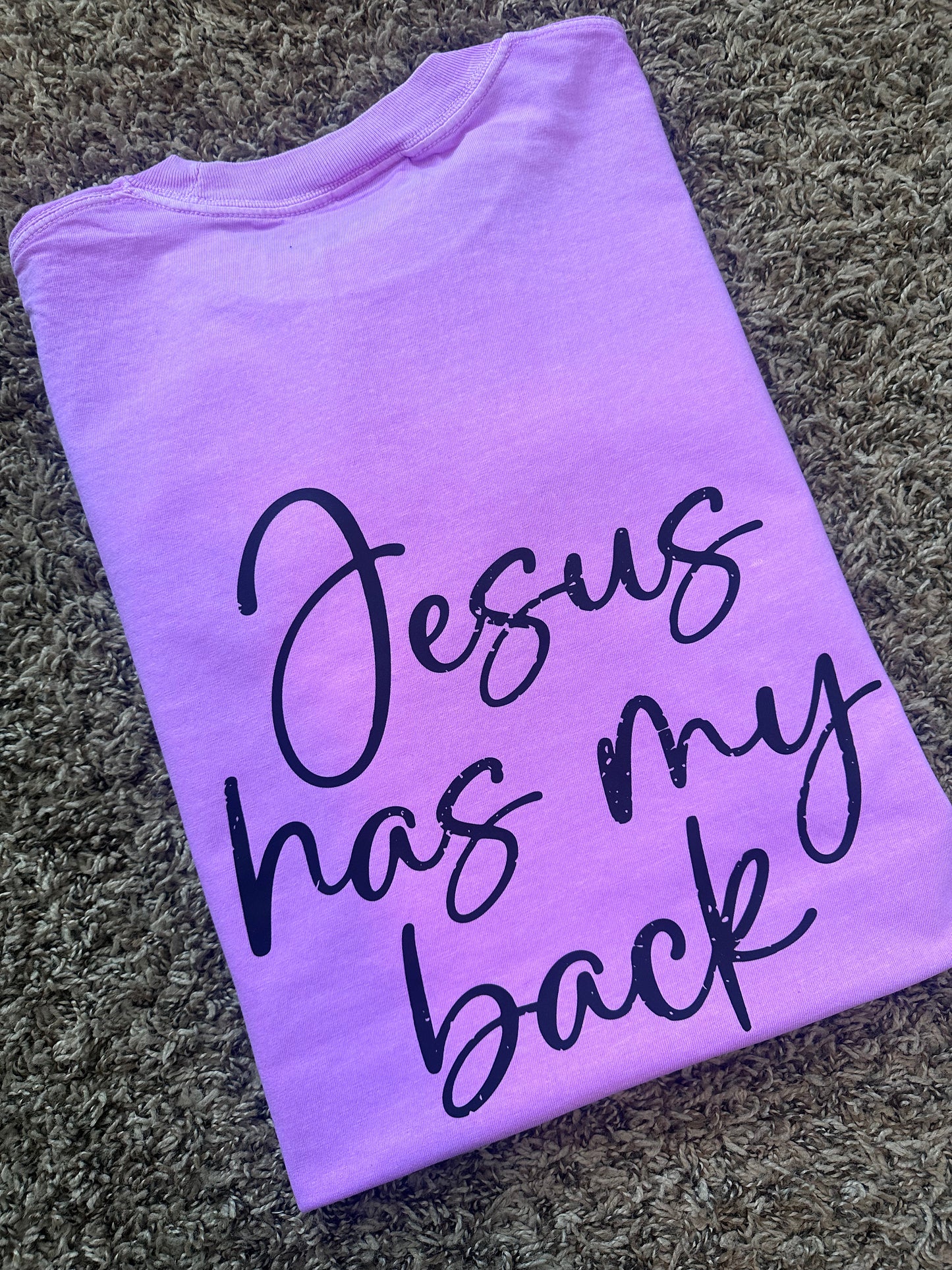 The Jesus Has My Back Tee