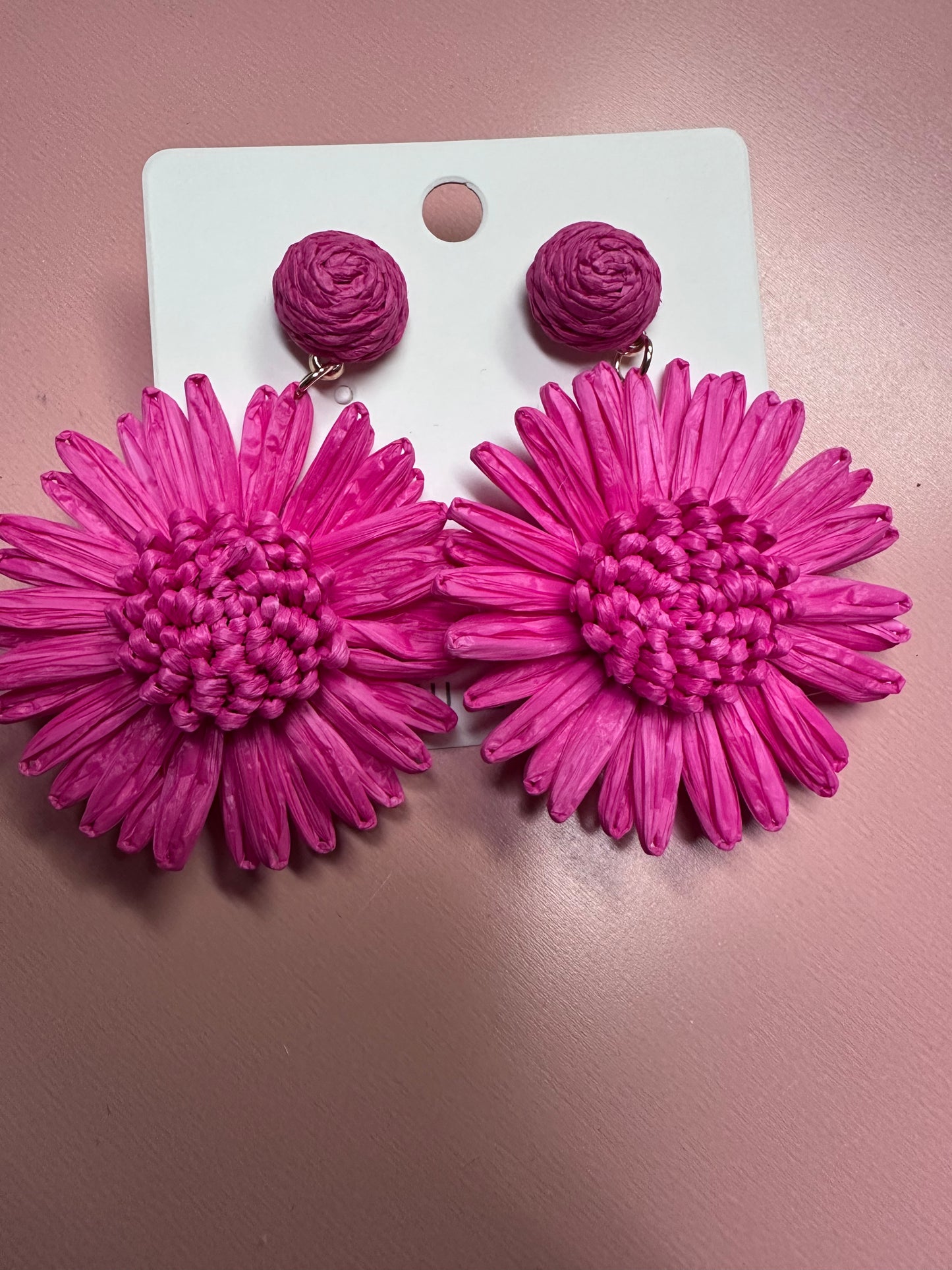 The Flower Rattan Earrings