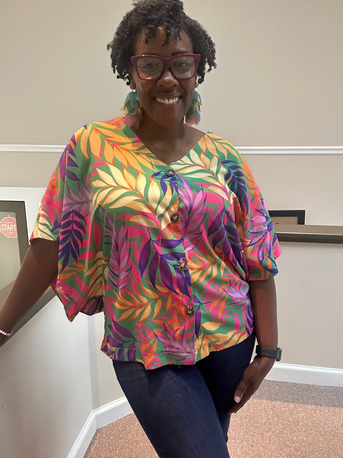 The Tropical Girl Top