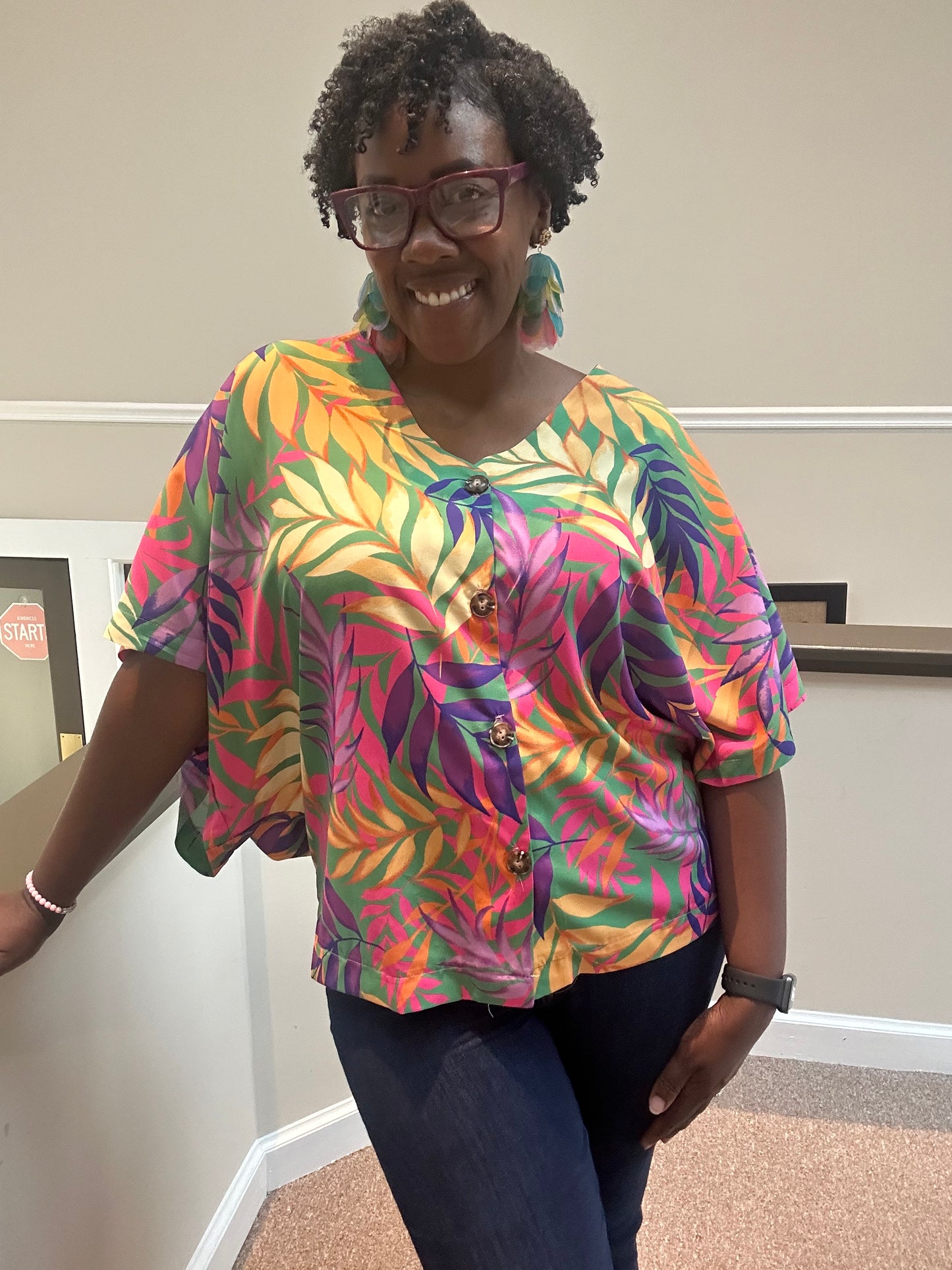 The Tropical Girl Top