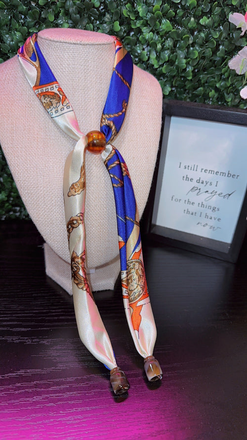 The Adjustable Scarf Necklace