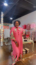 The Cabana Satin Maxi Dress
