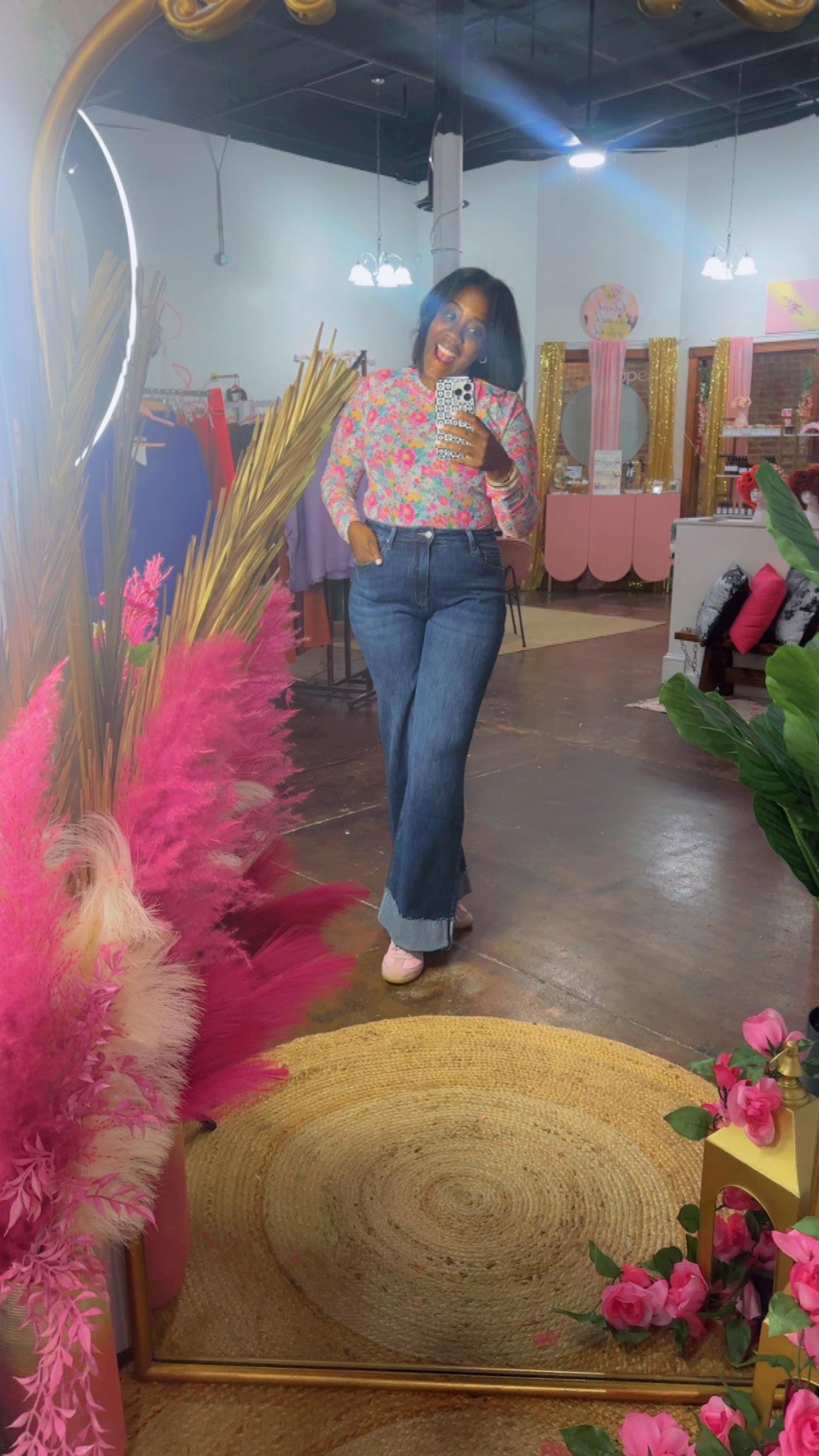 The High Style Cuffed Jeans