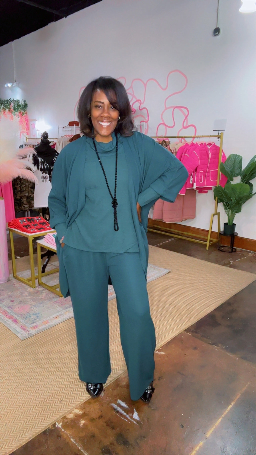 The Claire 3-Piece Set (Teal)