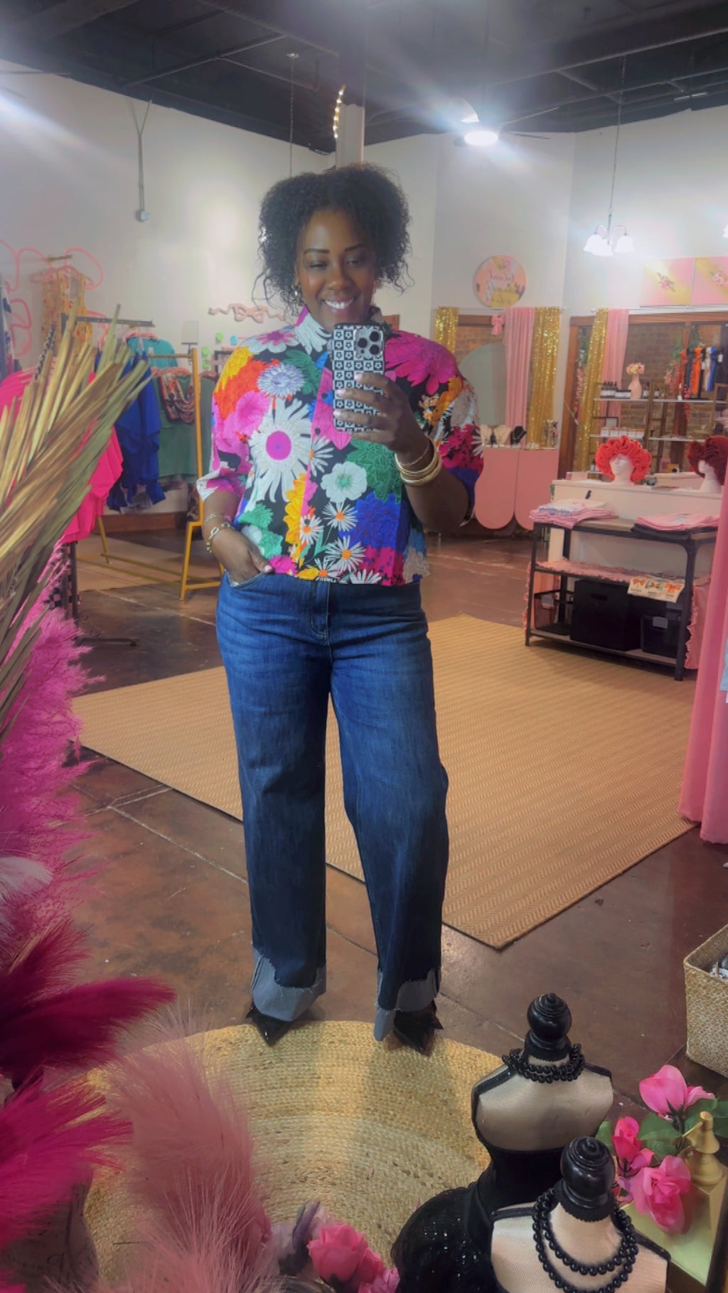 The Floral Serenity Top
