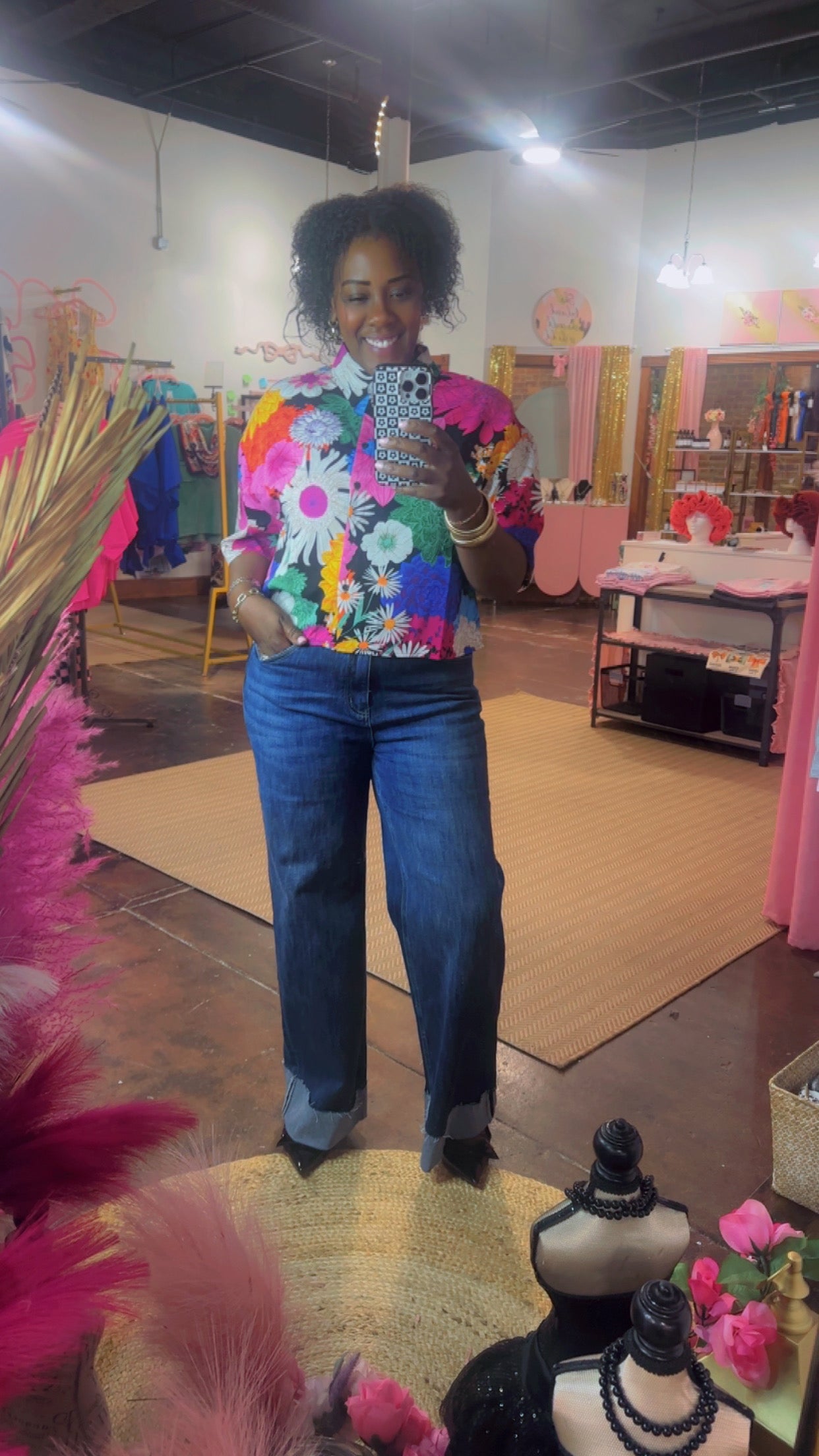 The Floral Serenity Top