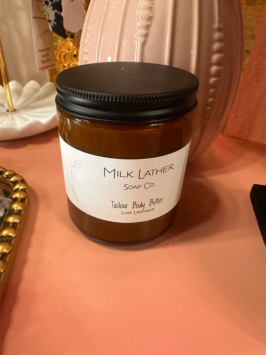 Tallow Body Butter: Luxe Lavender