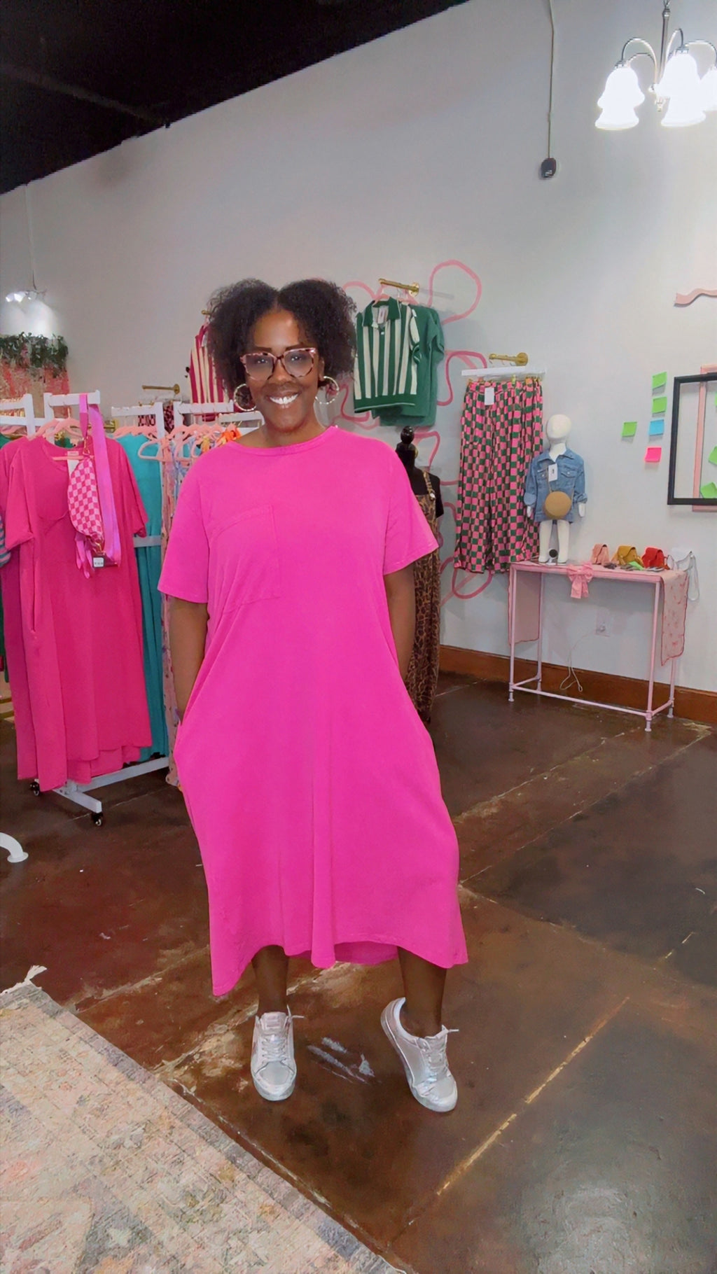 The Summers Coming Midi Dress