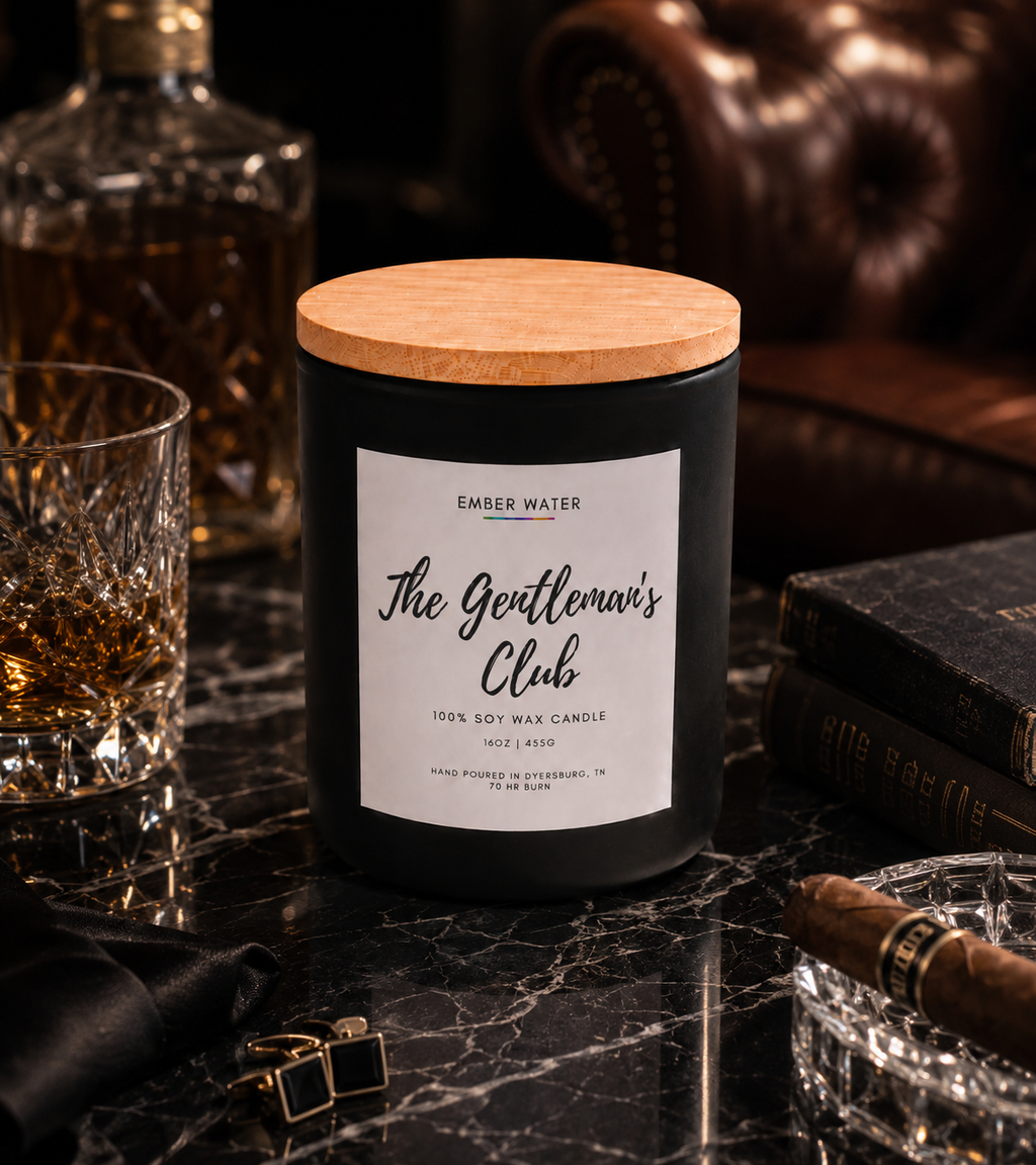 The Gentleman's Club 16 oz 100% Soy Candle