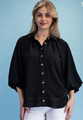 The Bella Balloon Sleeved Blouse