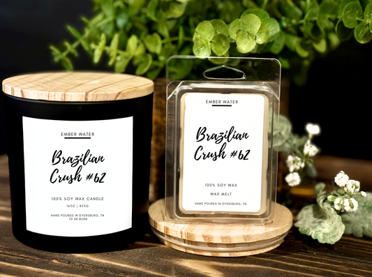 Brazilian Crush (#62) 16 oz 100% Soy Candle