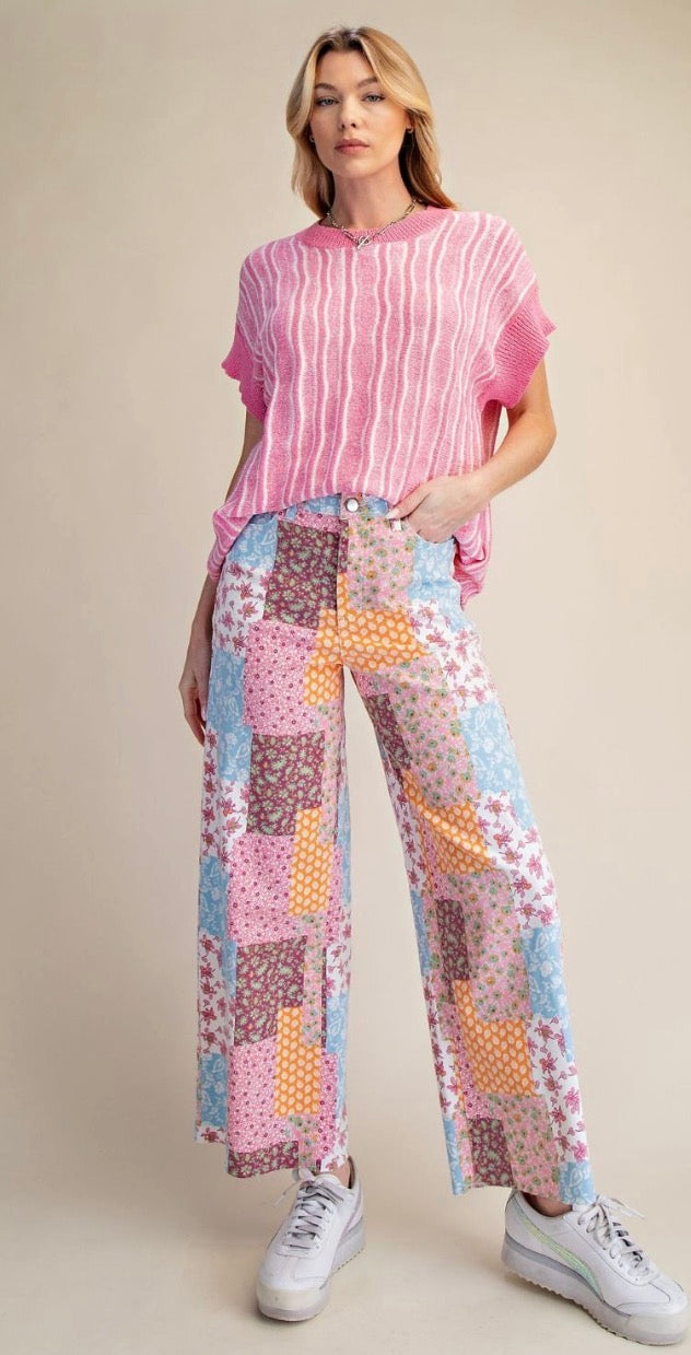 The Stitched Patchwork Jeans