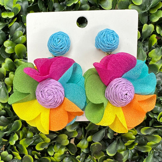 The Spring Floral Earrings