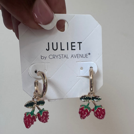 The Strawberry Earrings