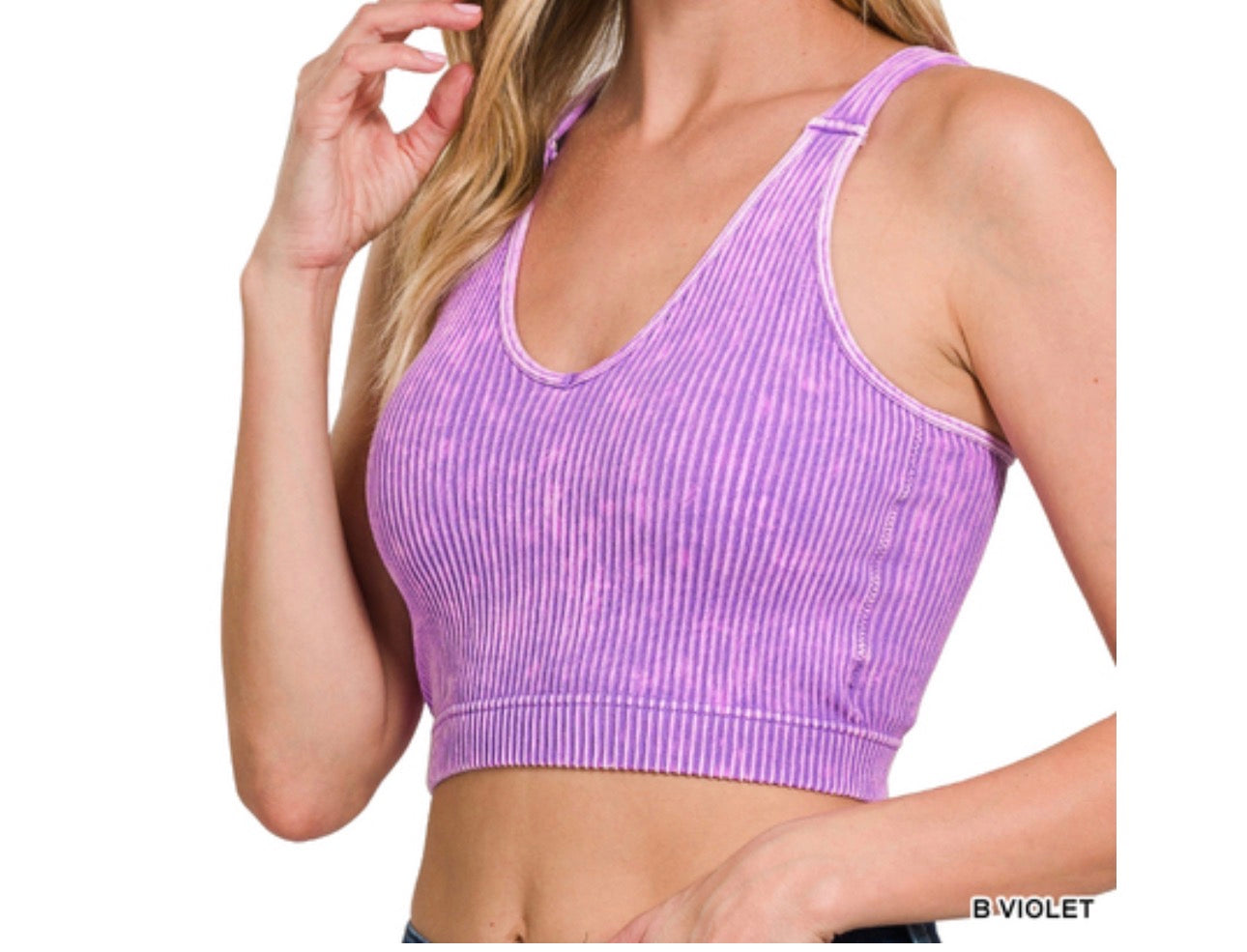 The Seamless Ribbed Bralette