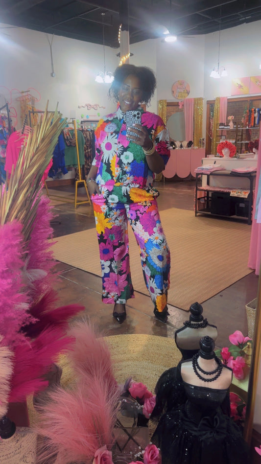 The Floral Serenity Top