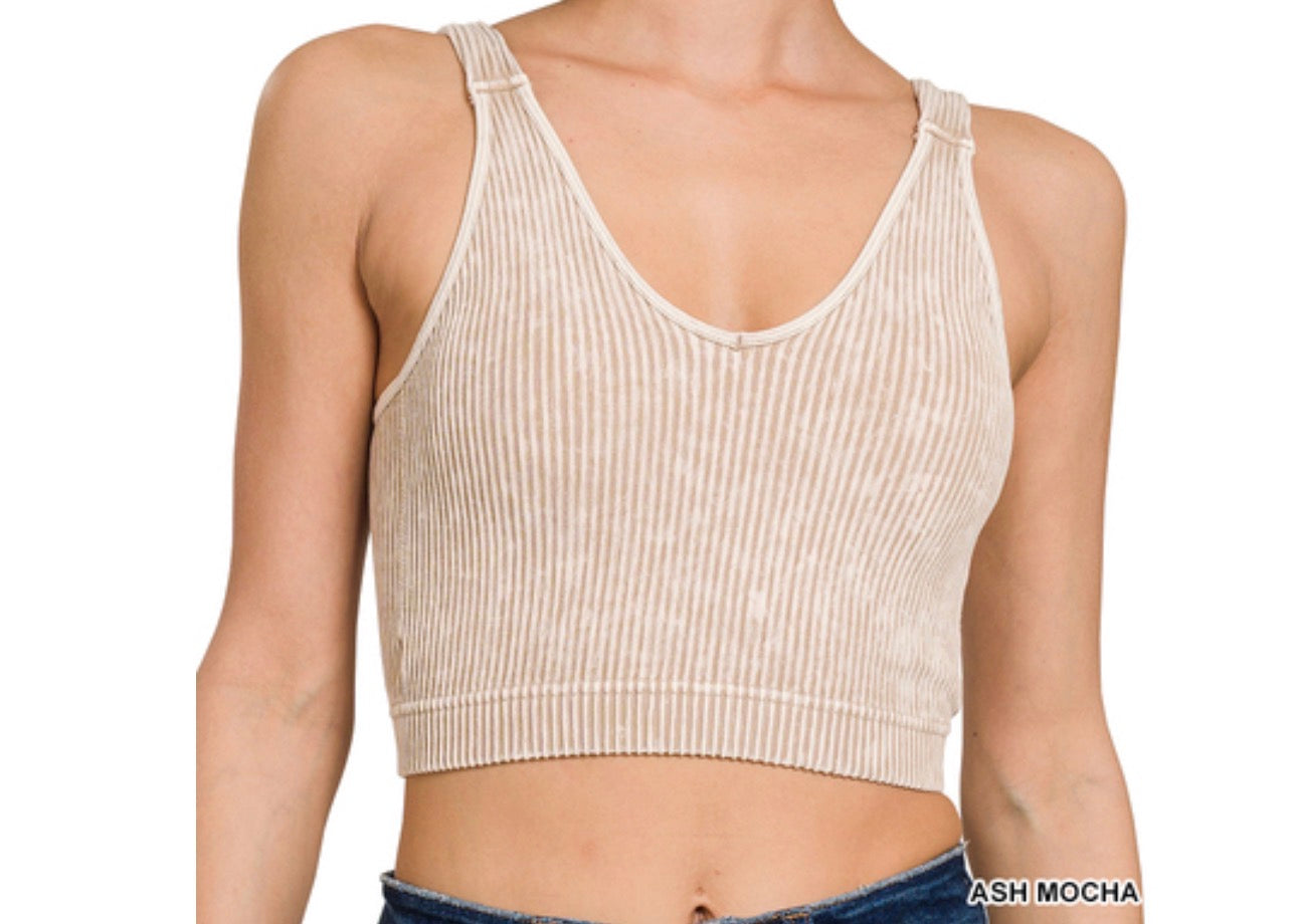 The Seamless Ribbed Bralette