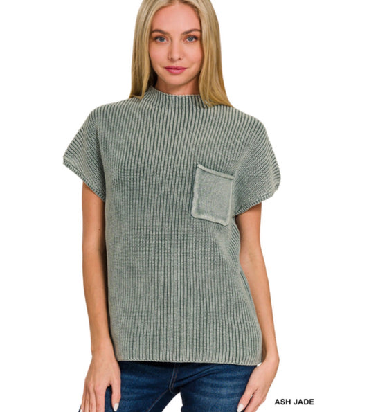 The Lindsey Sweater (Ash Jade)